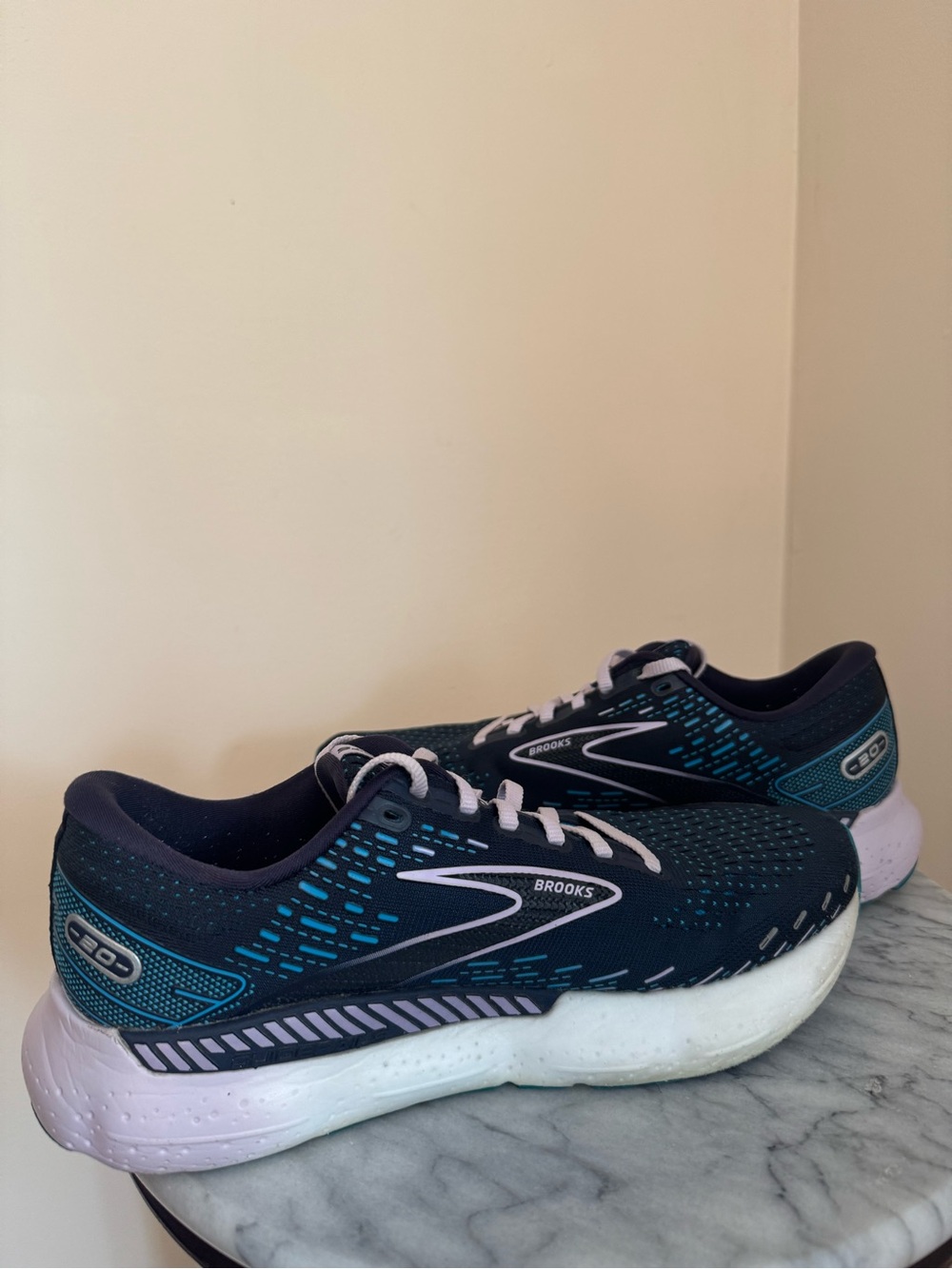 Brooks Glycerin GTS 20 Running Shoes Women’s Size 9 Navy Purple Walking Comfort - Picture 5 of 9
